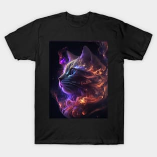 Milky way Cat T-Shirt